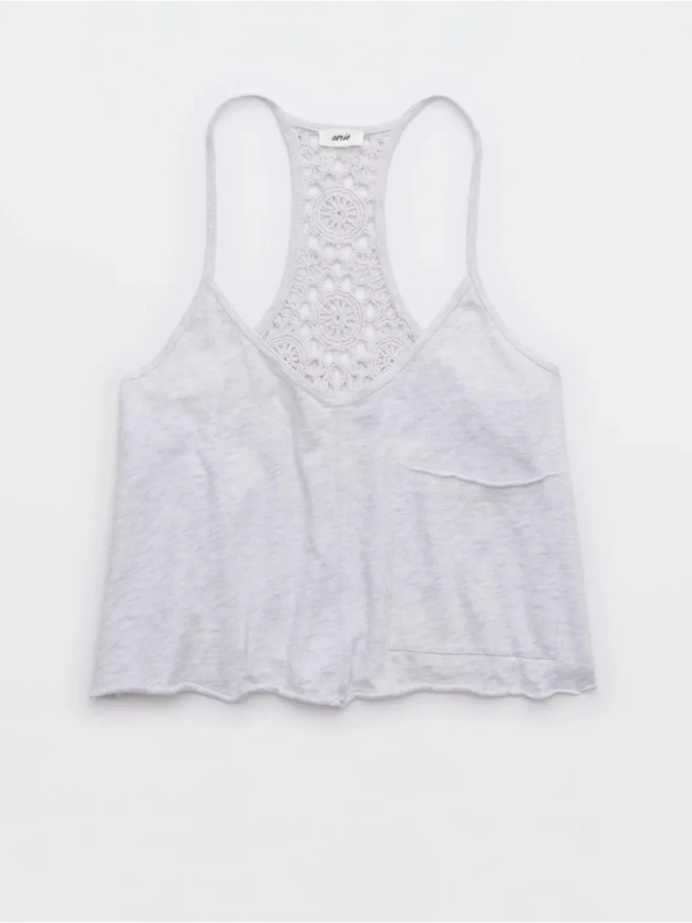 NWOT Aerie Summer House Crochet Back
Cropped Tank Top - Picture 3 of 10